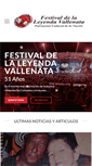 Mobile Screenshot of festivalvallenato.com